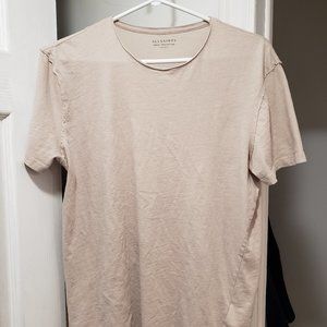 AllSaints Slim Fit Crewneck T
